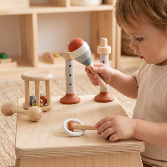 Little Manta Wooden Musical Instrument Set