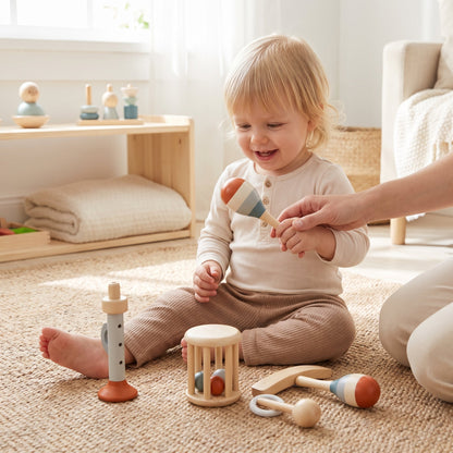 Little Manta Wooden Musical Instrument Set