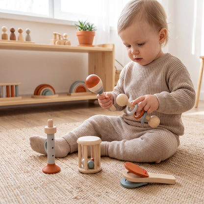 Little Manta Wooden Musical Instrument Set