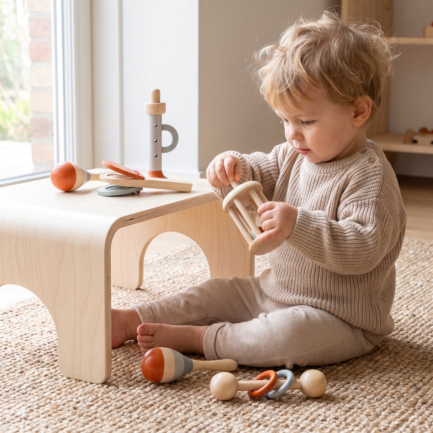 Little Manta Wooden Musical Instrument Set