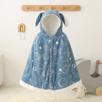 Little Manta Autumn Baby Hooded Cloak
