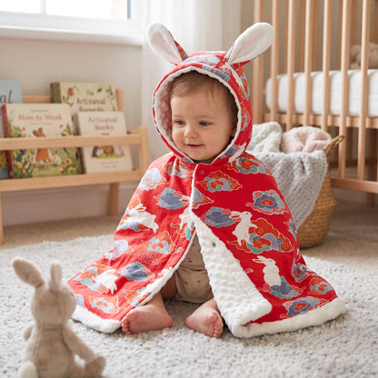 Little Manta Autumn Baby Hooded Cloak