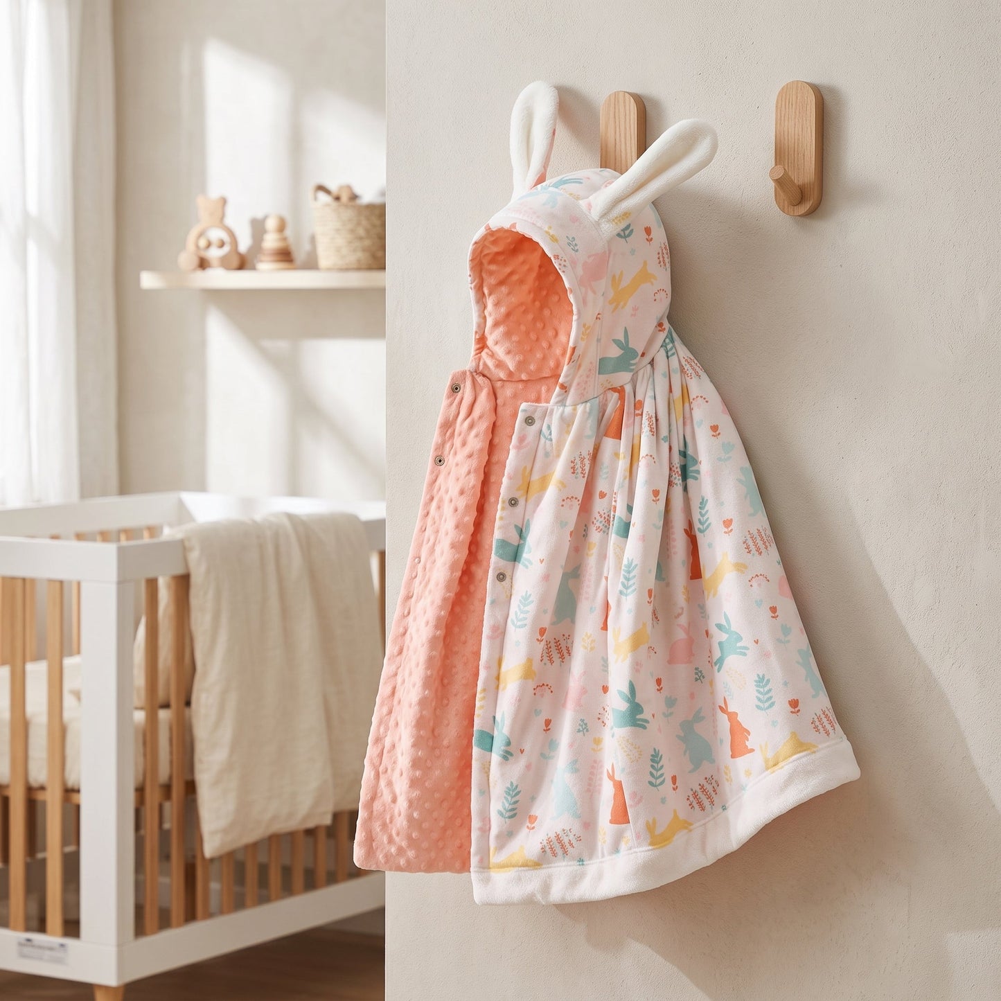 Little Manta Autumn Baby Hooded Cloak