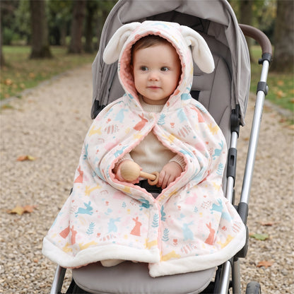 Little Manta Autumn Baby Hooded Cloak