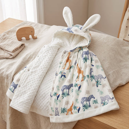 Little Manta Autumn Baby Hooded Cloak