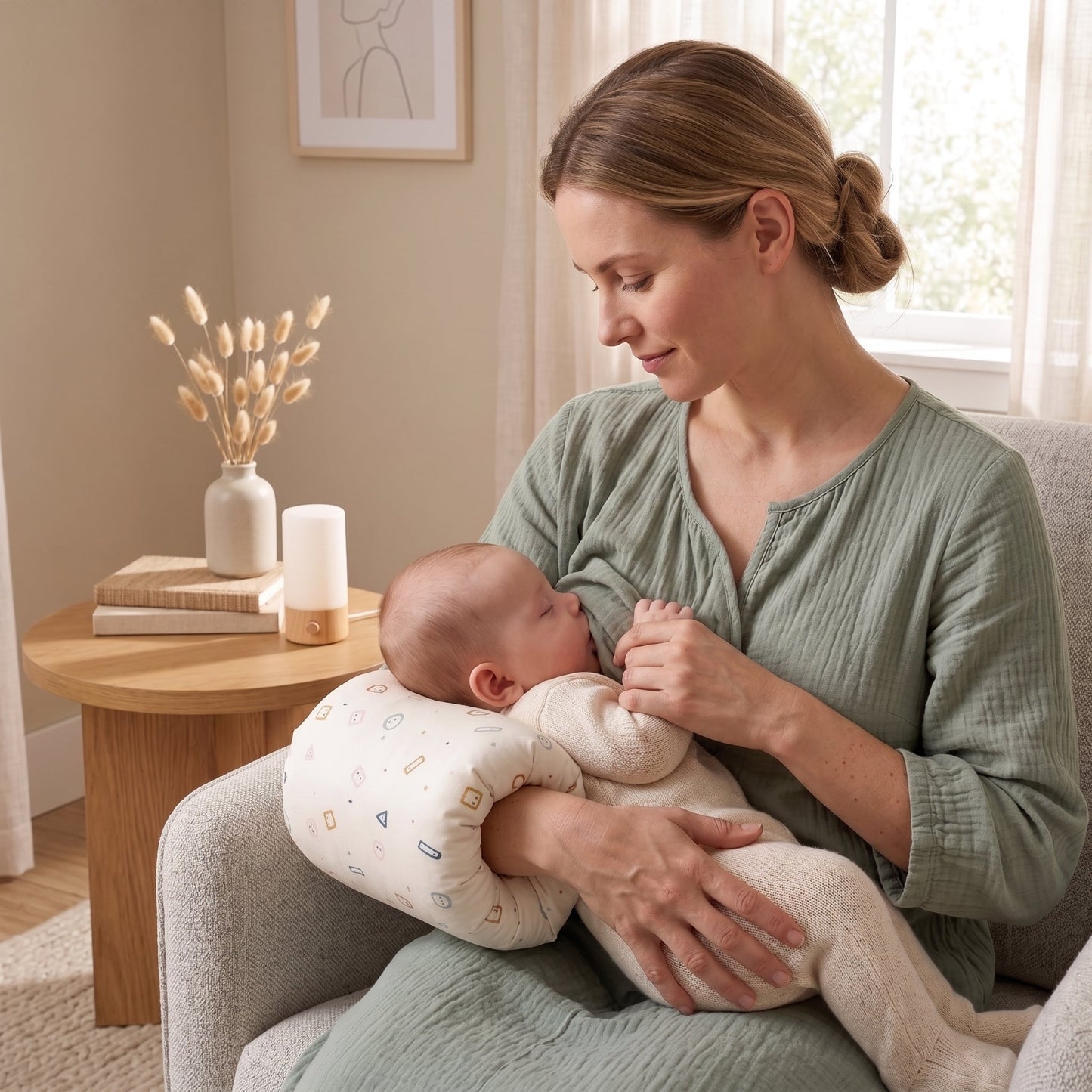 Little Manta Feeding Arm Pillow