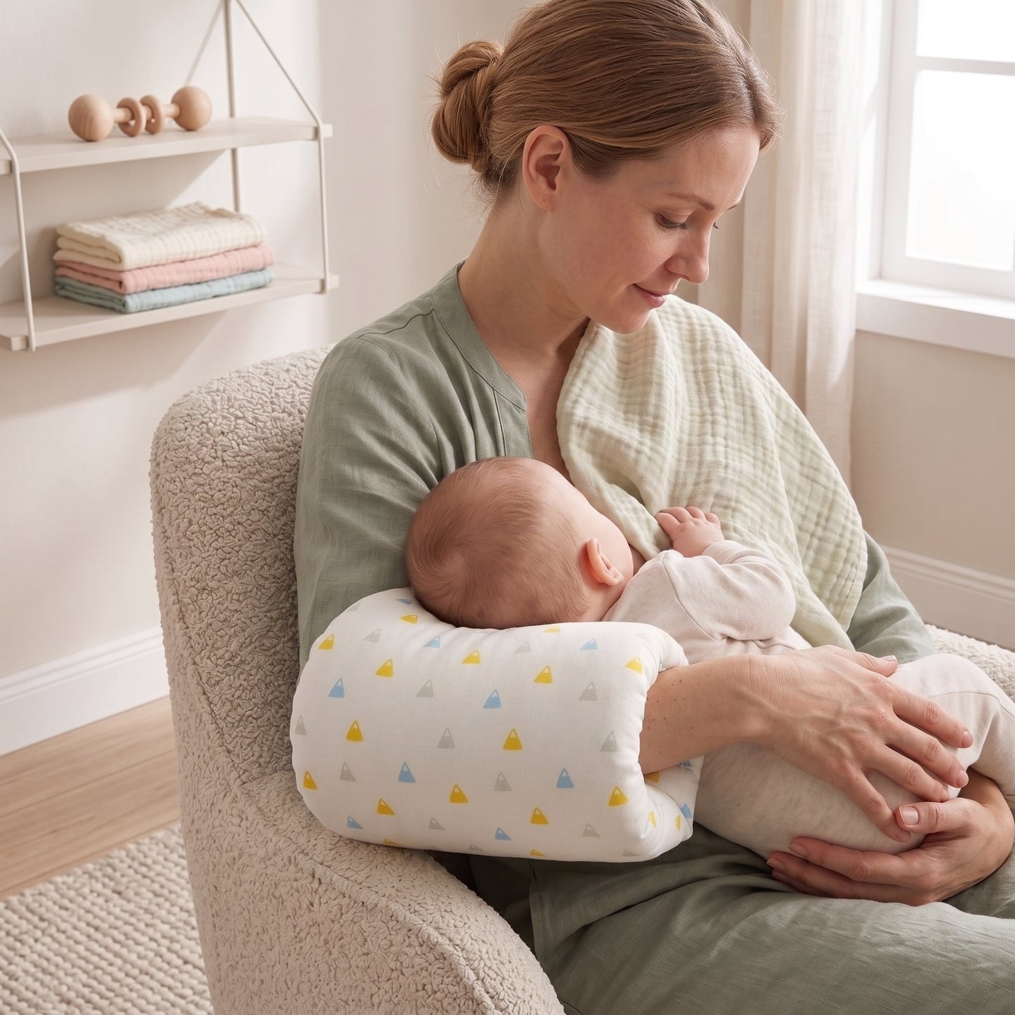Little Manta Feeding Arm Pillow