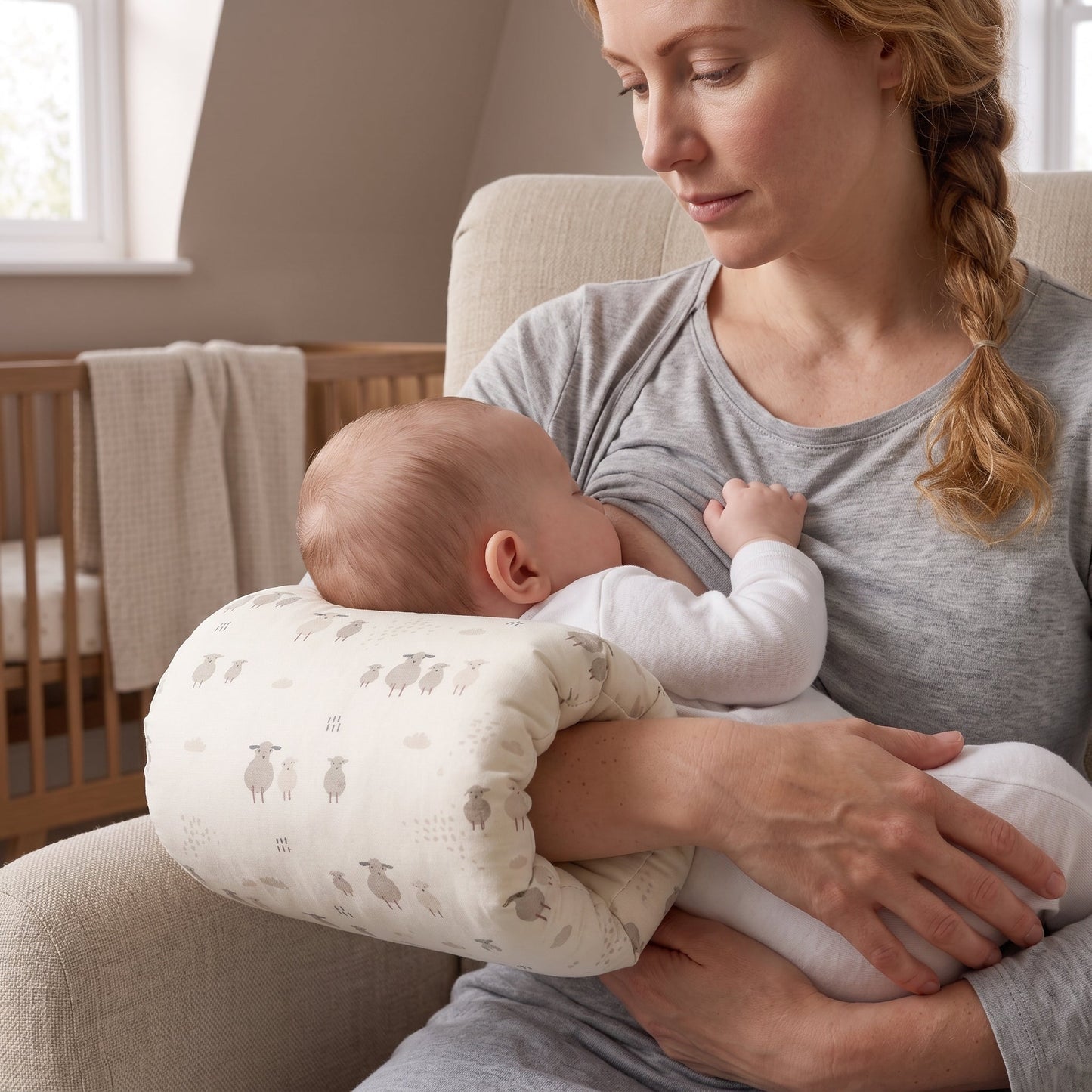 Little Manta Feeding Arm Pillow