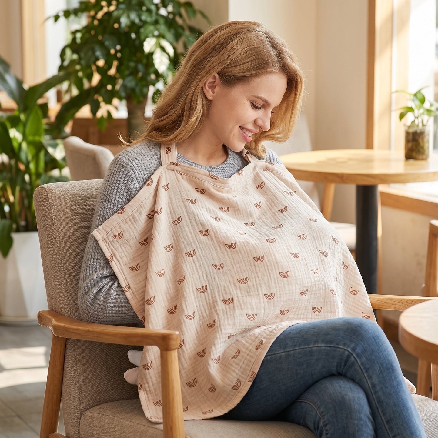 Little Manta Baby Nursing Cover Poncho