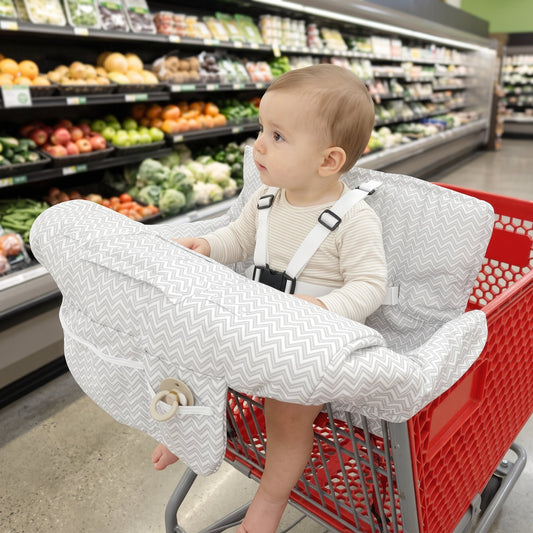 Little Manta Baby Shopping Cart Cover