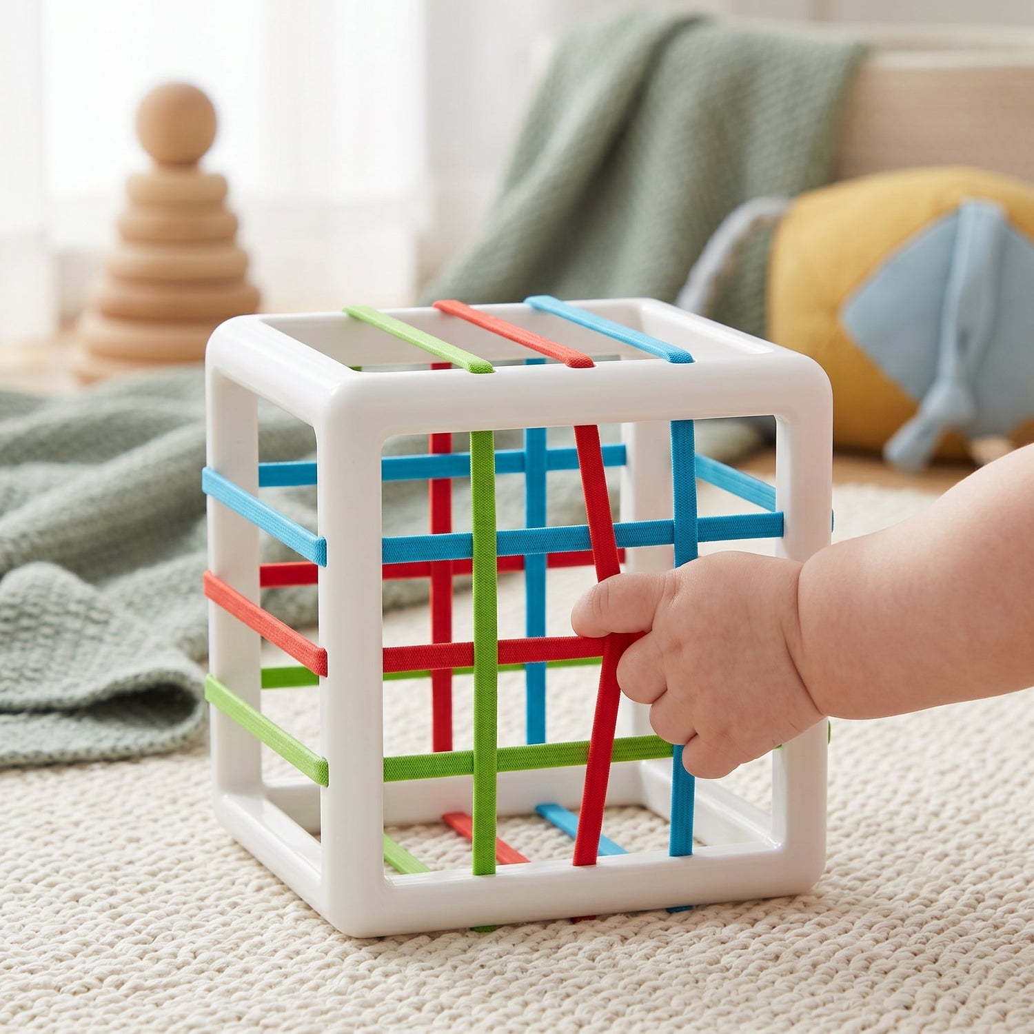 6 Piece Multi Sensory Shape Toy Set