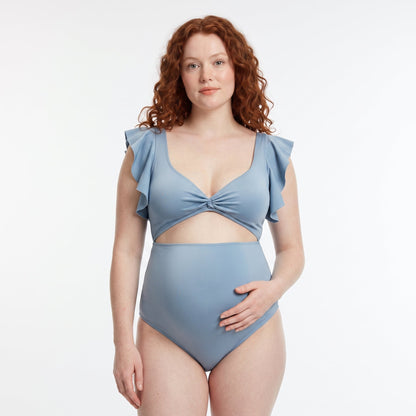 Manta Mom Cut Out Maternity Swimsuit