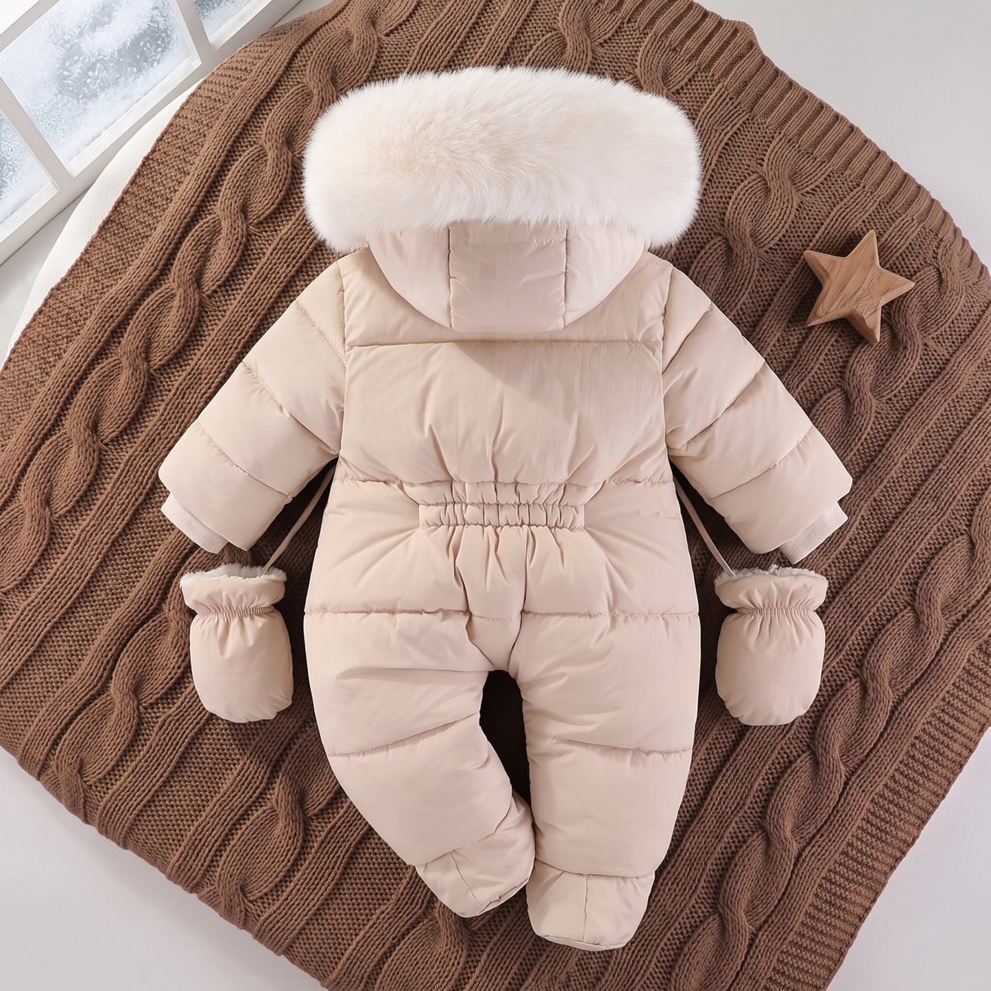 Little Manta Cozy Baby Winter Jumpsuit