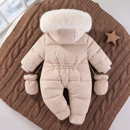 Little Manta Cozy Baby Winter Jumpsuit