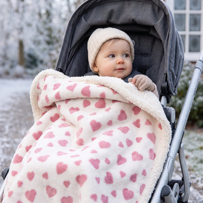 Little Manta Flannel Baby Stroller Blanket