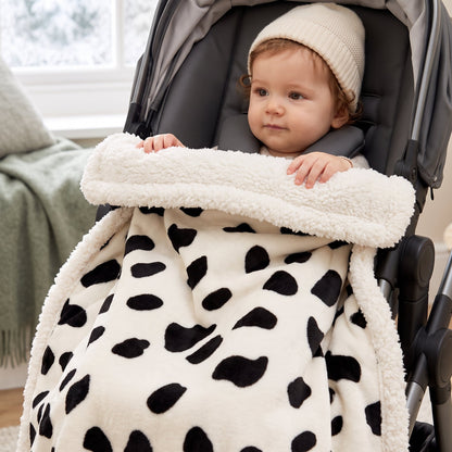 Little Manta Flannel Baby Stroller Blanket