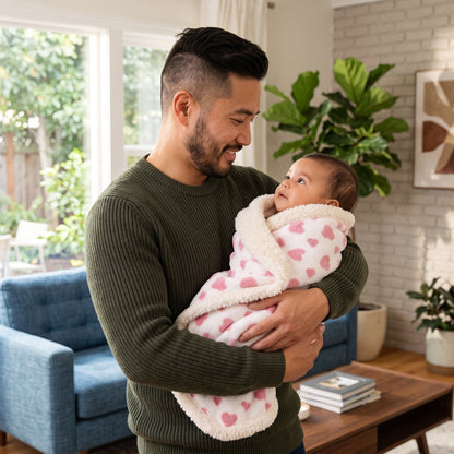 Little Manta Flannel Baby Stroller Blanket