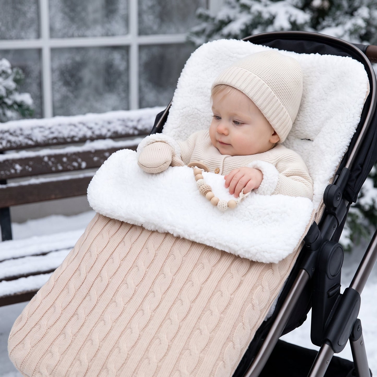 Little Manta Velvet Baby Sleeping Bag