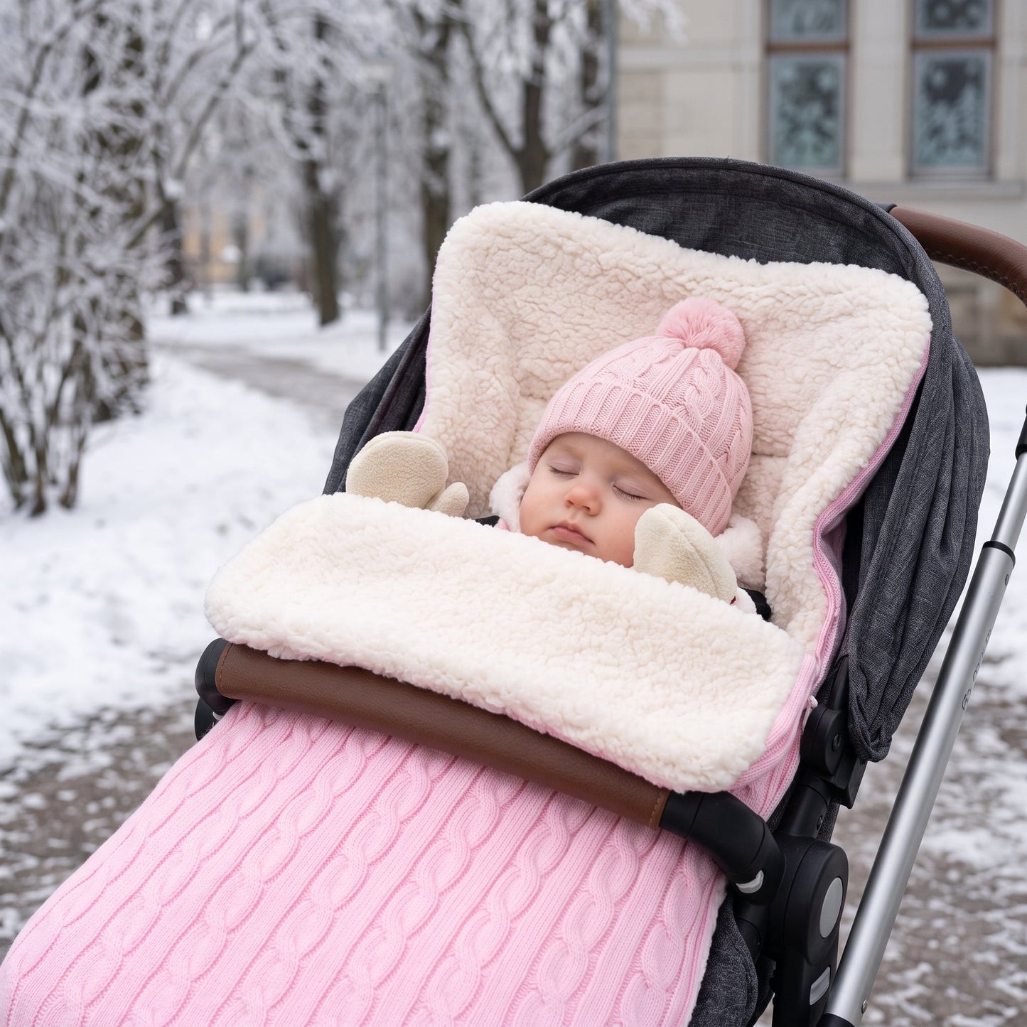 Little Manta Velvet Baby Sleeping Bag