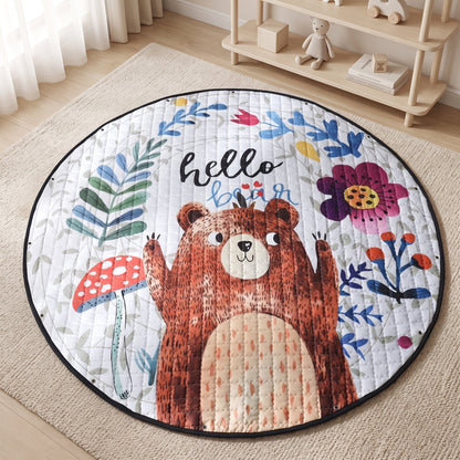 Little Manta Hello Bunny Play Mat