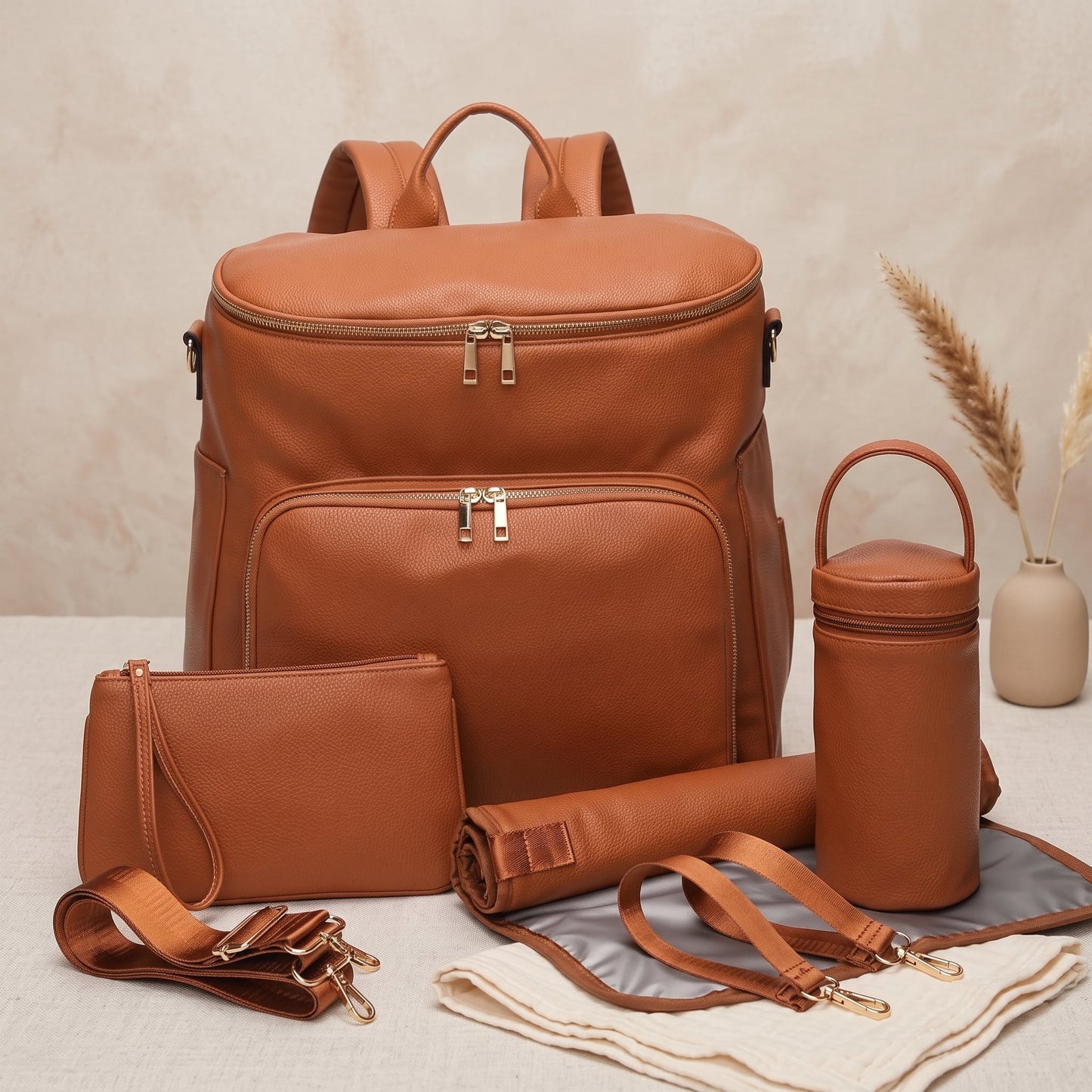 Little Manta Sofia Vegan Nappy Backpack