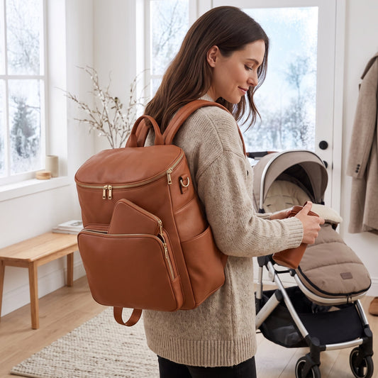 Little Manta Sofia Vegan Nappy Backpack