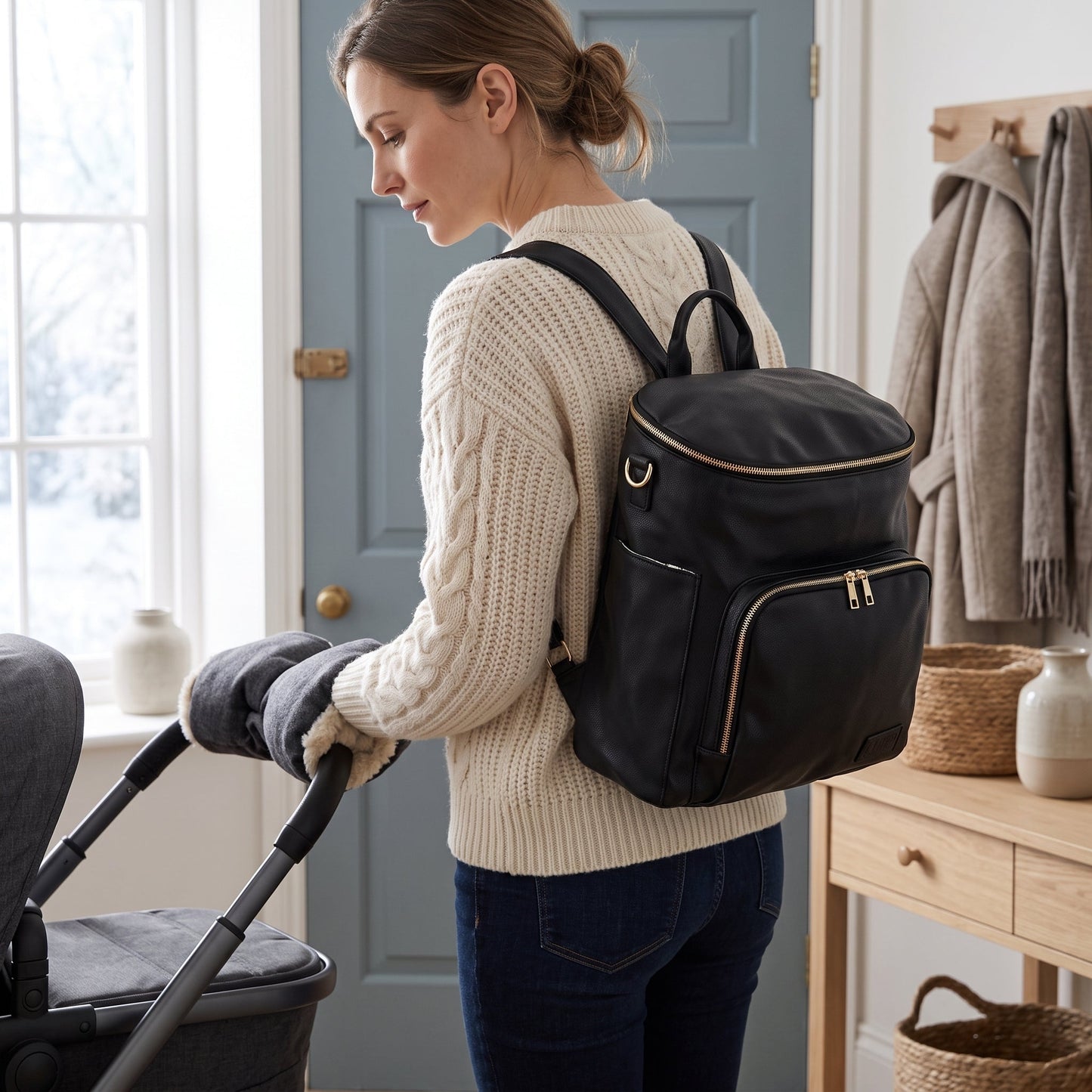 Little Manta Sofia Vegan Nappy Backpack