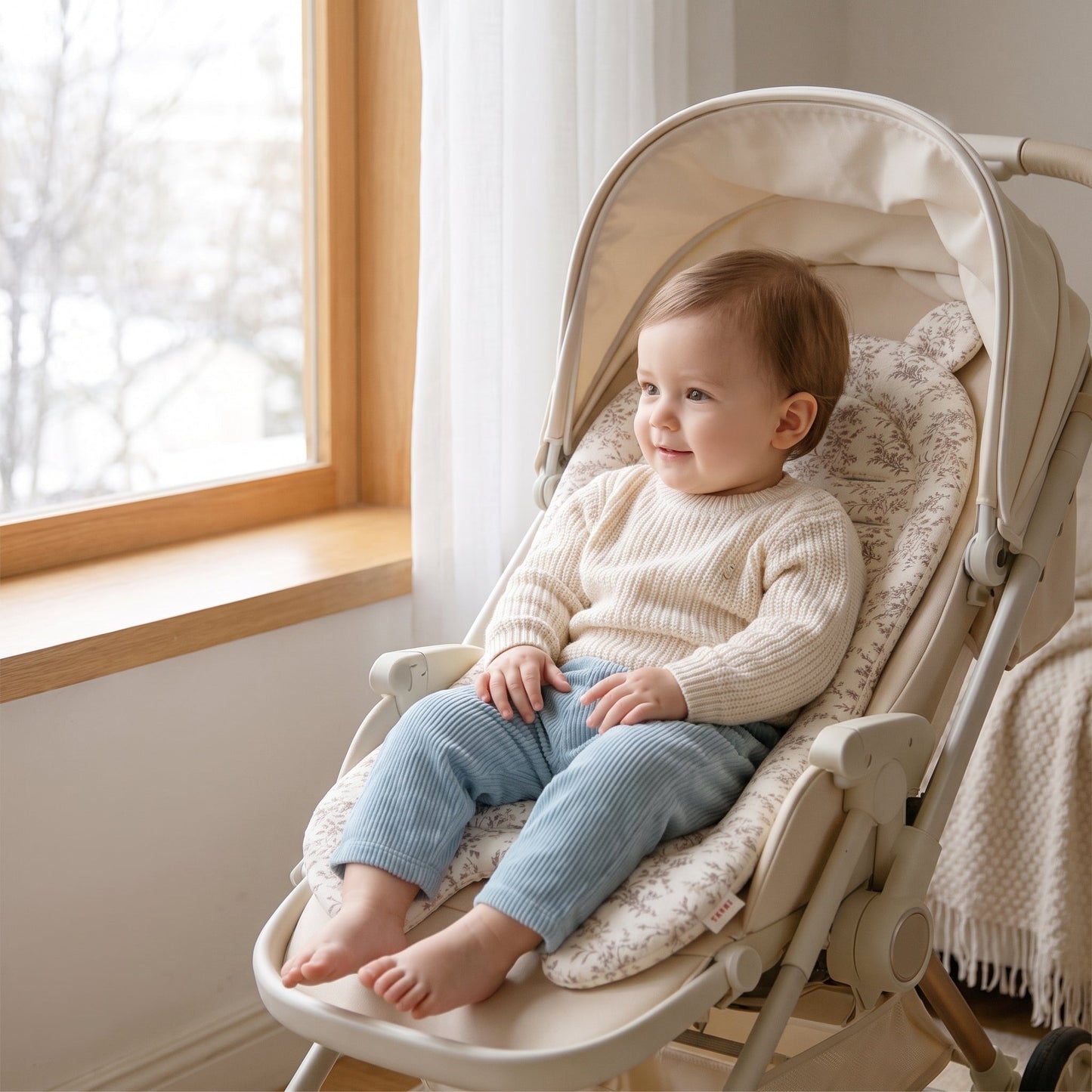 Little Manta Soft Baby Stroller Cushion