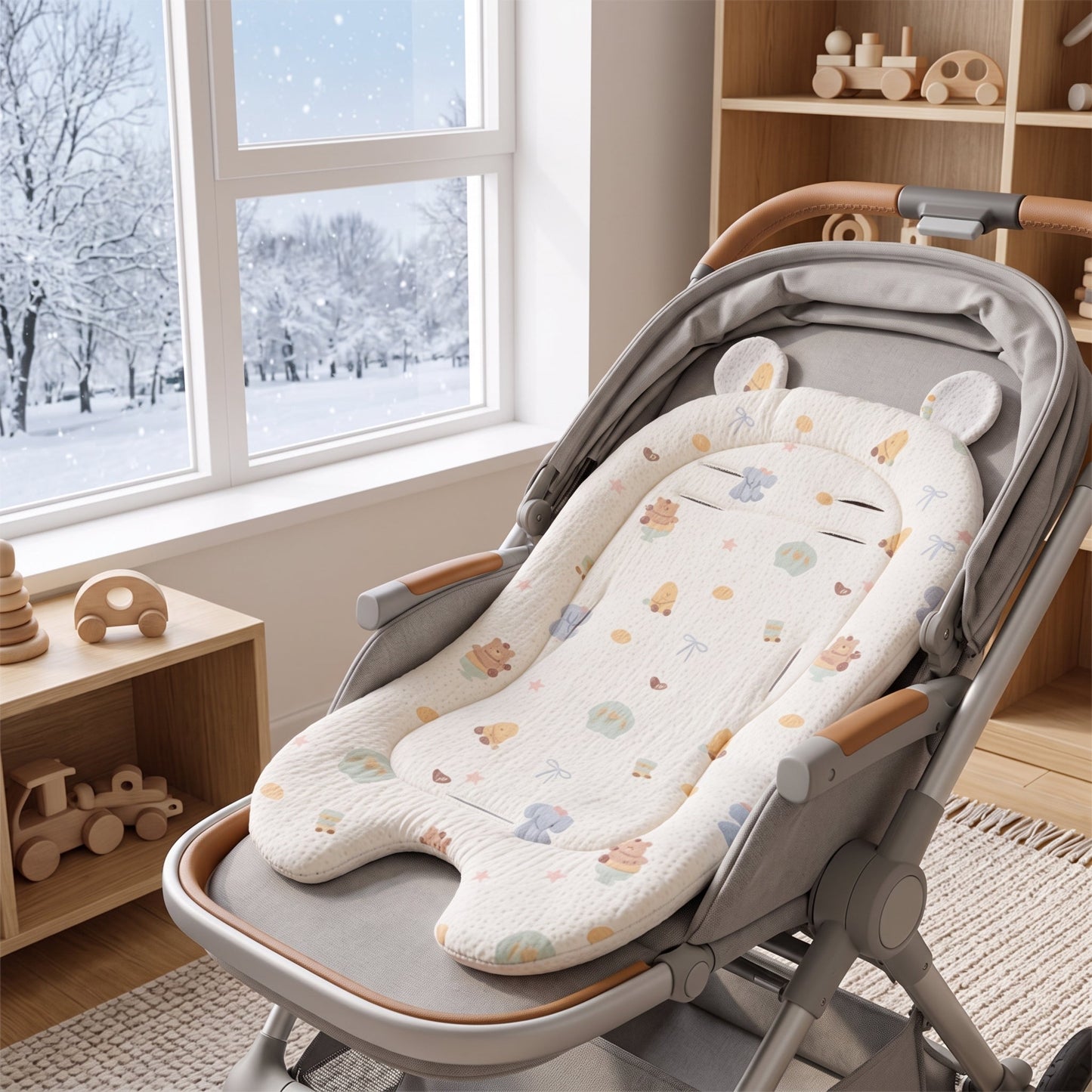 Little Manta Soft Baby Stroller Cushion