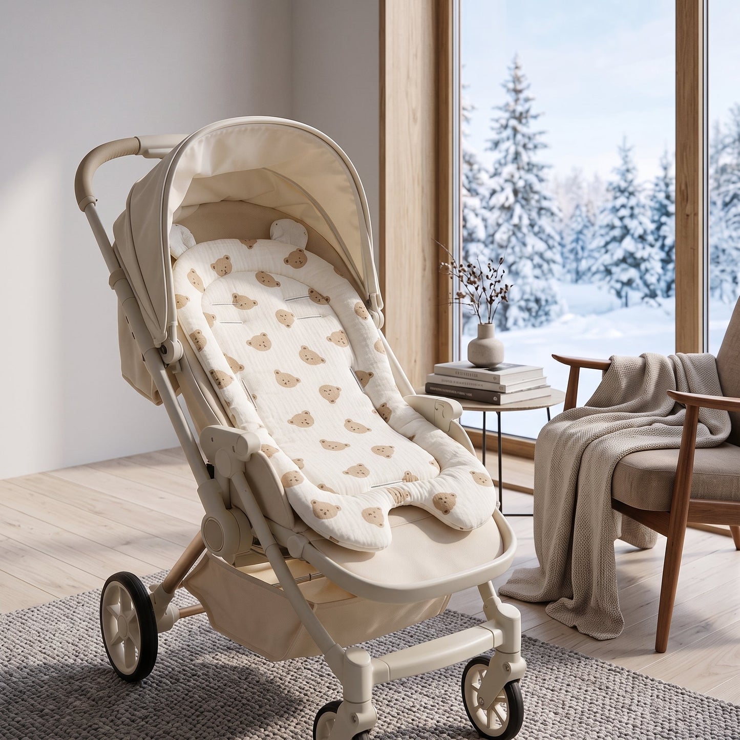 Little Manta Soft Baby Stroller Cushion