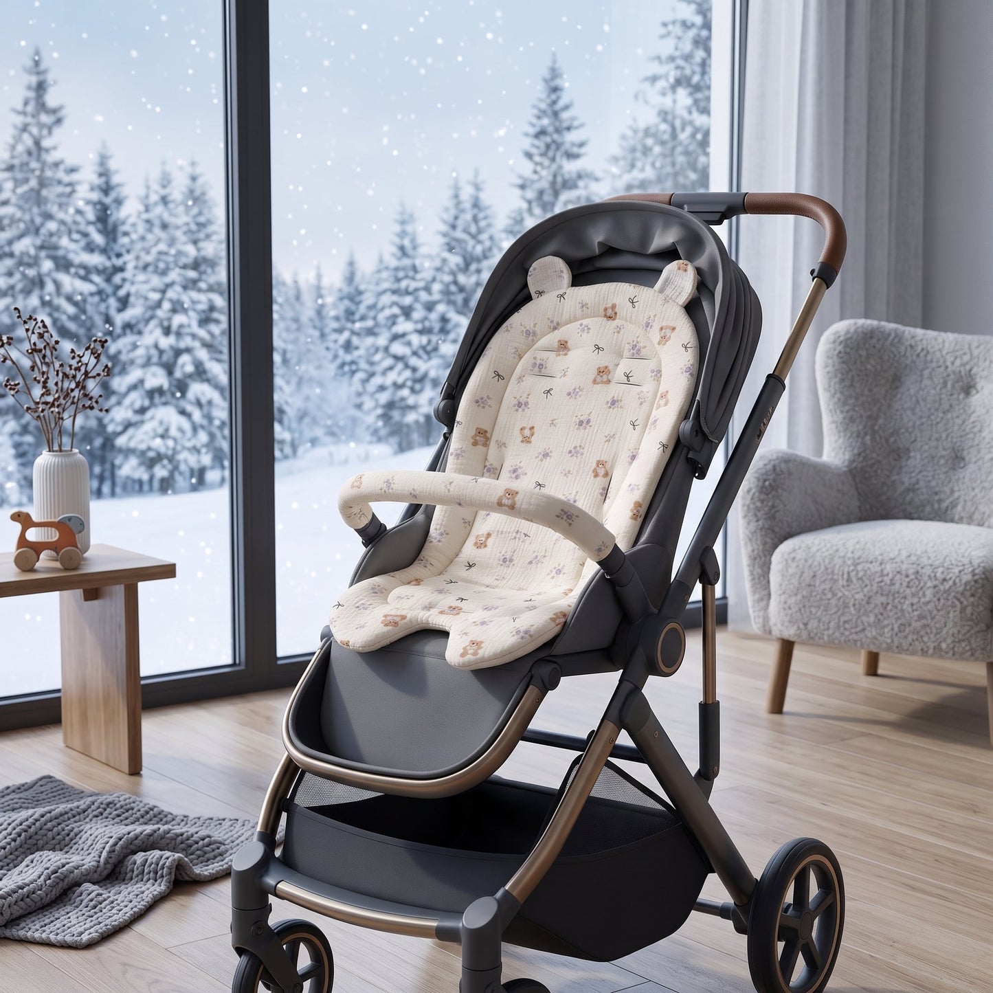 Little Manta Soft Baby Stroller Cushion