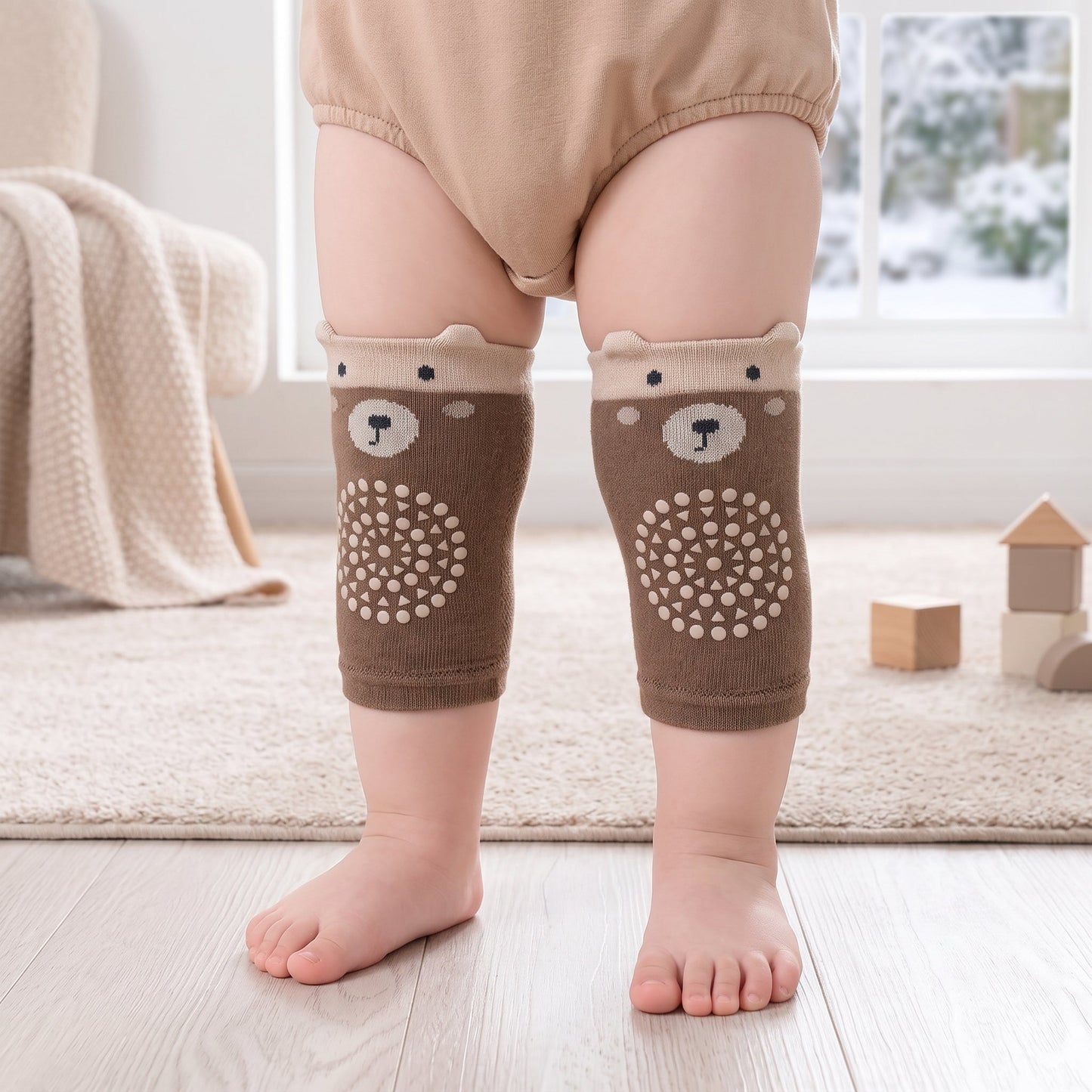 Little Manta Breathable Crawling Knee Guards