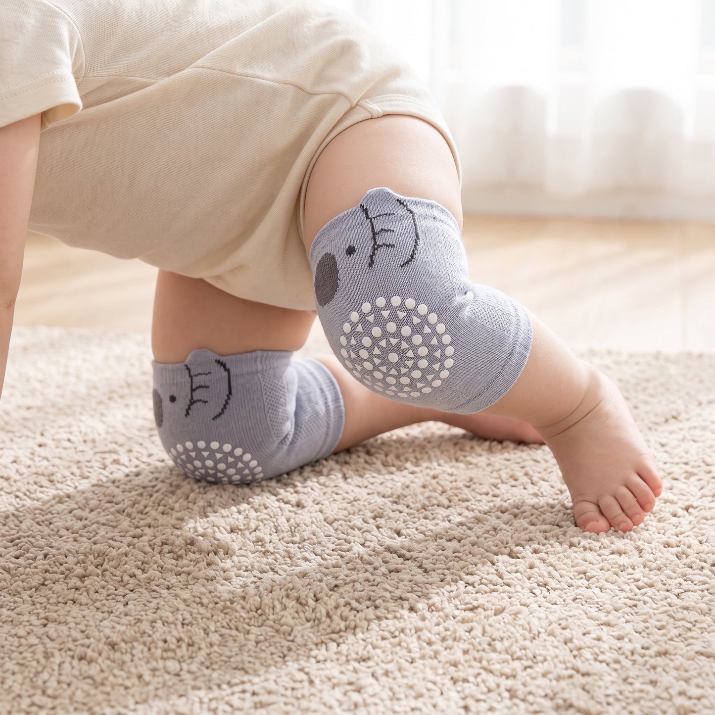 Little Manta Breathable Crawling Knee Guards
