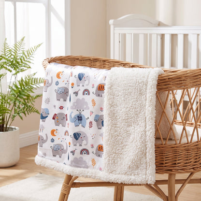 Little Manta Lamb Fleece Baby Blanket