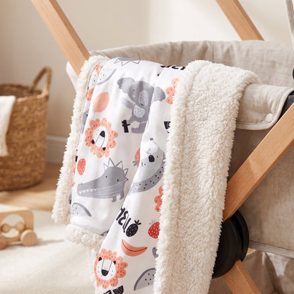 Little Manta Lamb Fleece Baby Blanket
