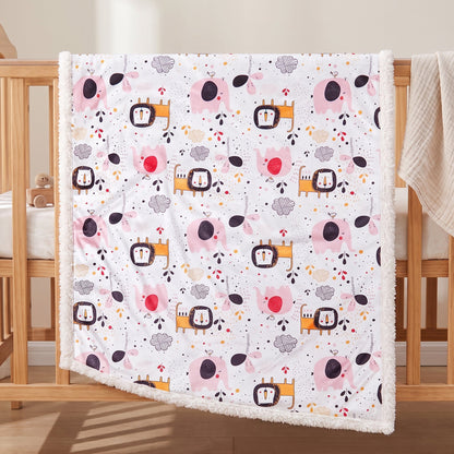 Little Manta Lamb Fleece Baby Blanket