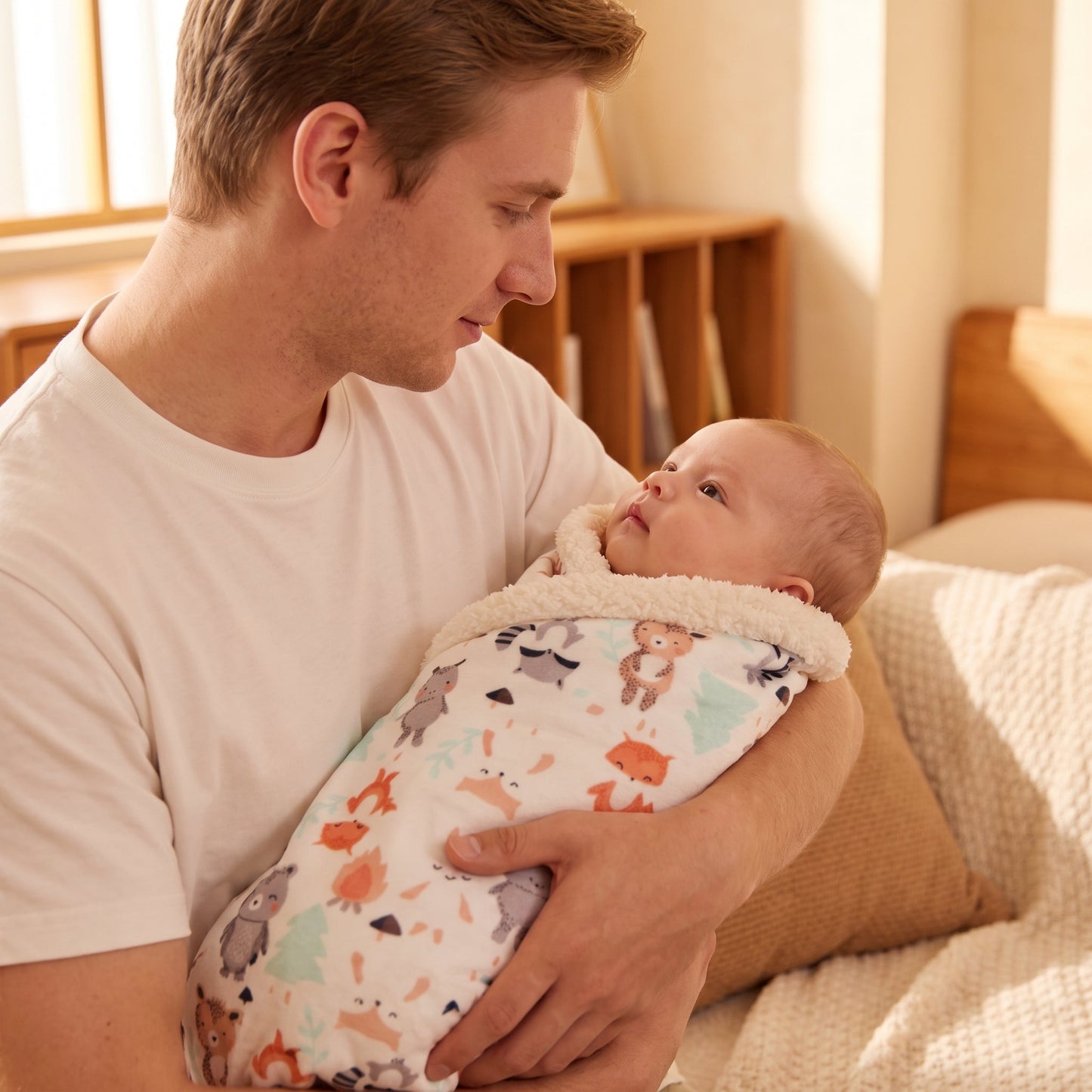 Little Manta Lamb Fleece Baby Blanket