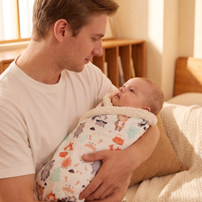 Little Manta Lamb Fleece Baby Blanket