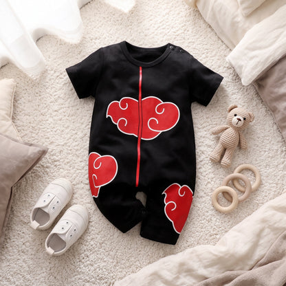 Little Manta Little Hero Character Baby Onesie