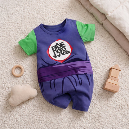 Little Manta Little Hero Character Baby Onesie