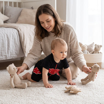 Little Manta Little Hero Character Baby Onesie