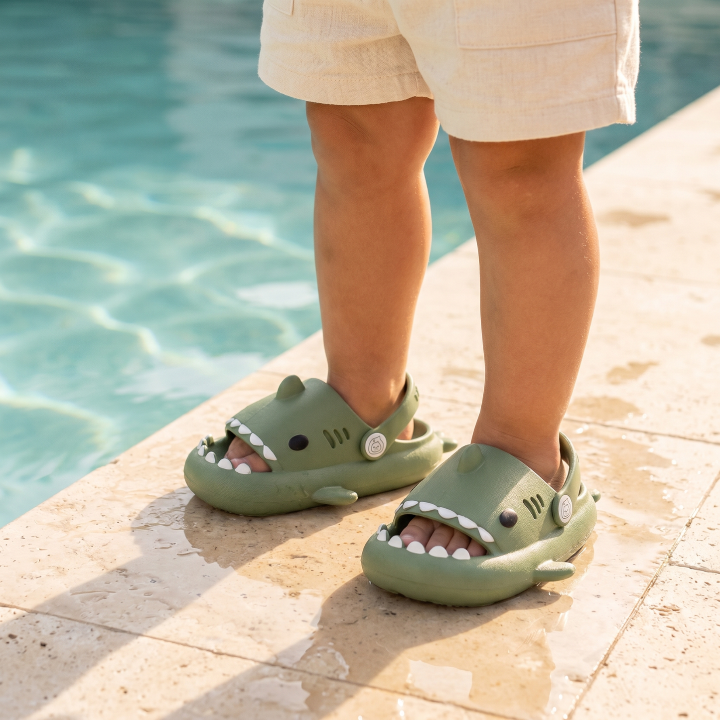 Little Manta Shark Kids Pool Slides