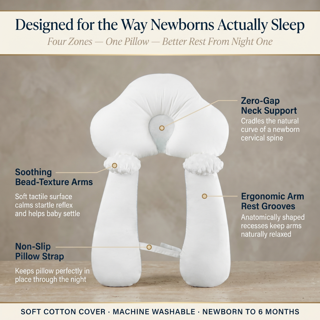 Little Manta Huggable Baby Pillow