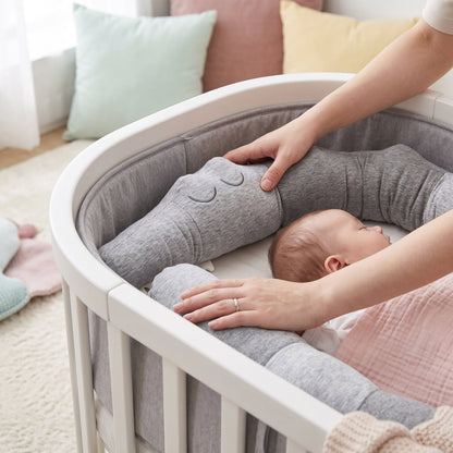 Animal Crib Bumper Liner Plush Toy
