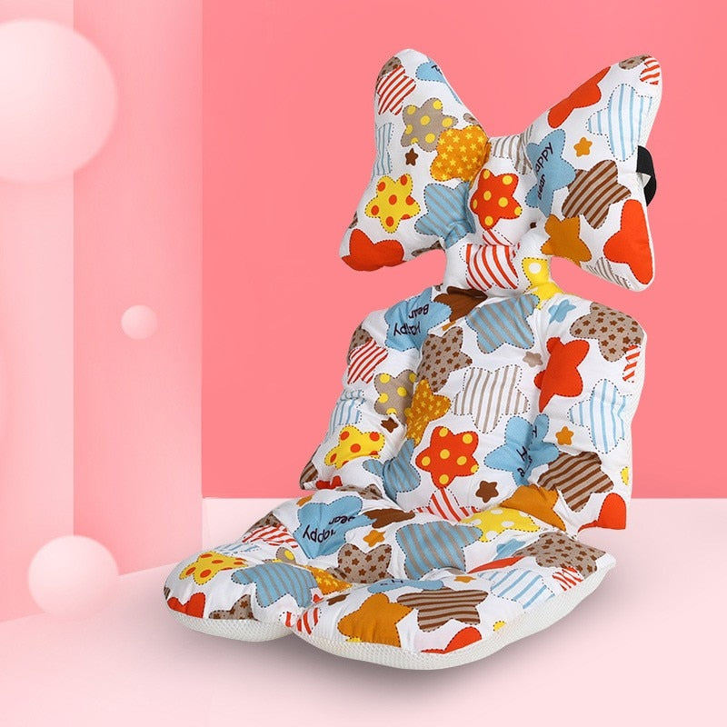 Breathable Head Support Stroller Pad