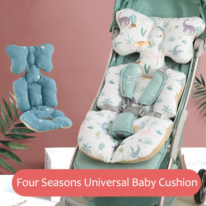 Breathable Head Support Stroller Pad