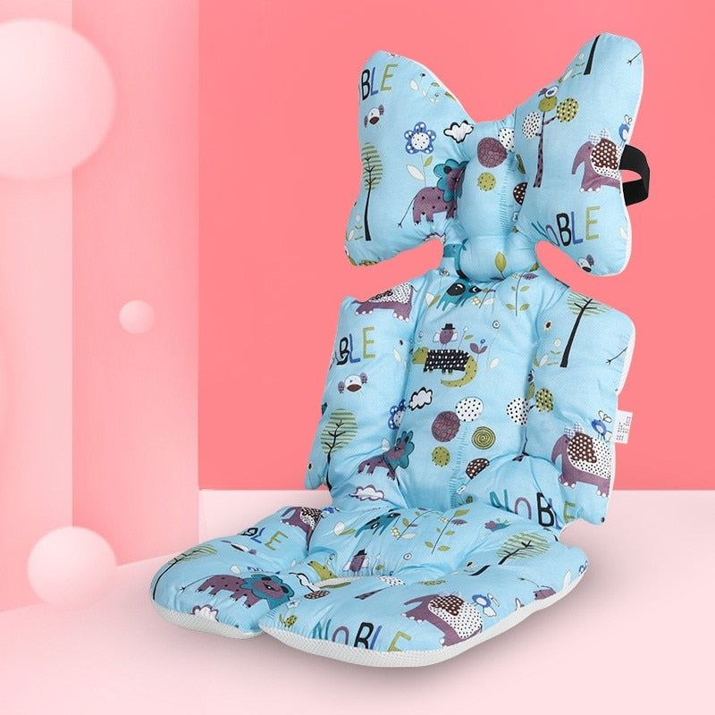 Breathable Head Support Stroller Pad
