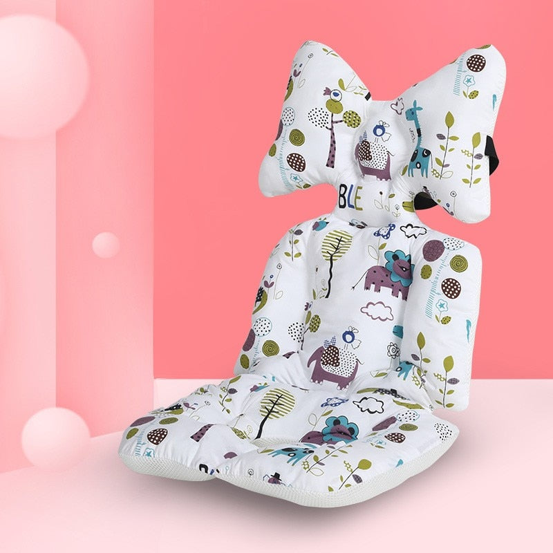 Breathable Head Support Stroller Pad