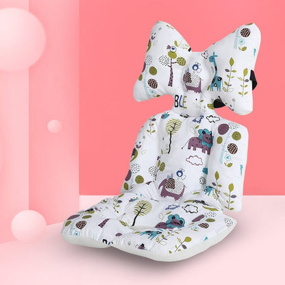 Breathable Head Support Stroller Pad