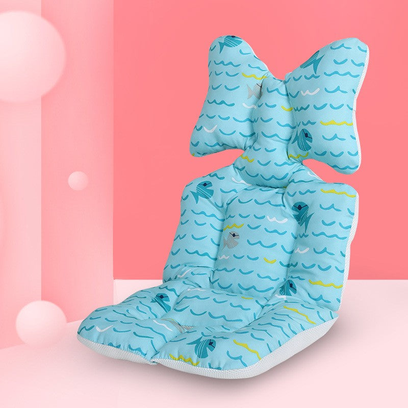 Breathable Head Support Stroller Pad